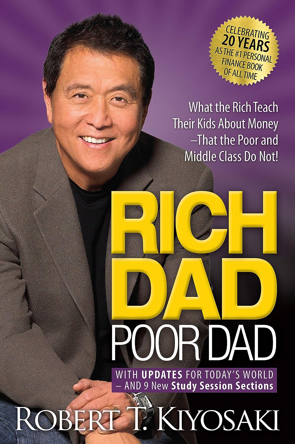 Cover of the Book Rich dad Poor dad, by Robert Kyosaki